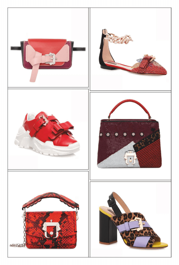 ست انواع کیف و کفش های زنانه (نیویورک، پاریس، میلان و لندن) در سال 2019 