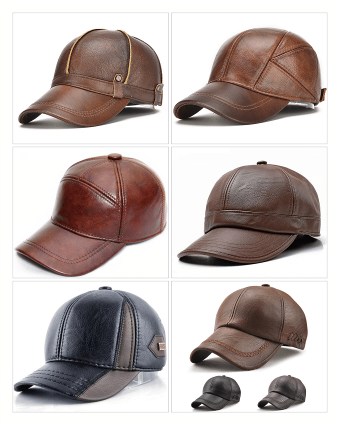 کلاه های تمام چرم (leather cap)، پوششی جانبی برای مد