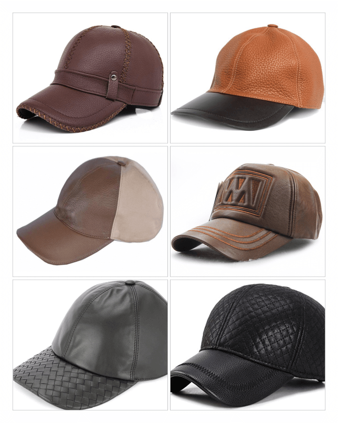 کلاه های تمام چرم (leather cap)، پوششی جانبی برای مد