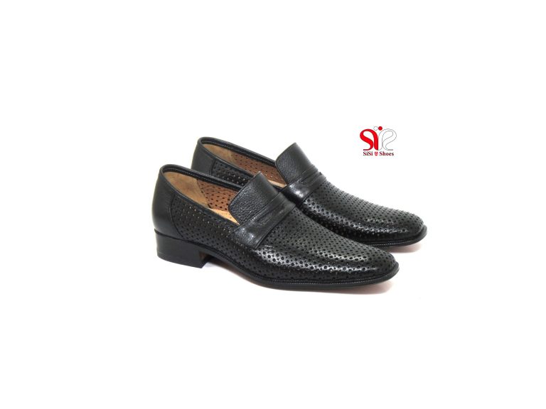 کفش چرم مردانه تابستانه سی سی