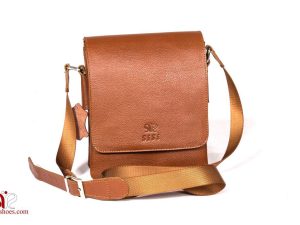 کیف چرمی دست دوز دوشی کد 330