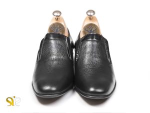 کفش دستدوز مجلسی مردانه چرم مدل آلدو