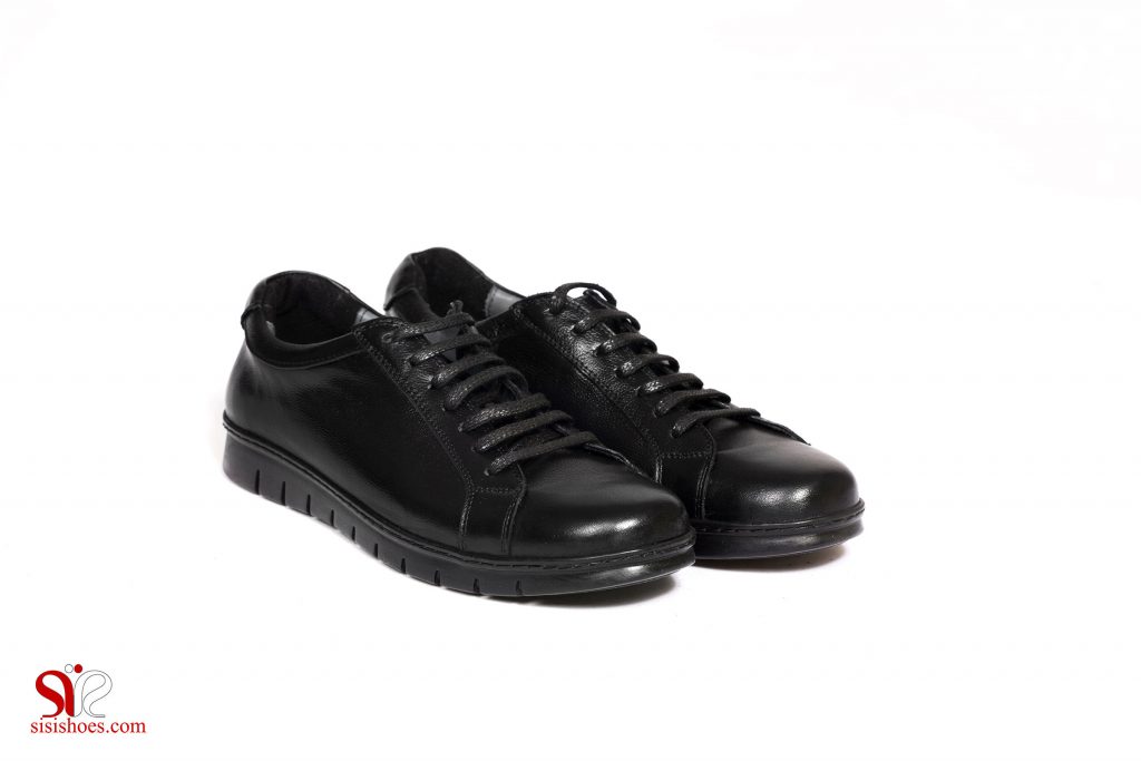 کفش تخت چرمی زنانه