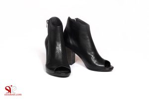 کفش پاشنه دار مشکی زنانه