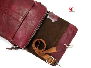 کیف دوشی چرمی مناسب تبلت