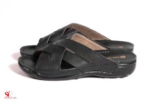 دمپایی چرمی مرداه دست دوز تبریز