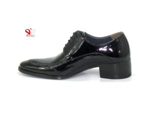 نمای سمت چپ کفش پاشنه دار مردانه مدل تورنادو