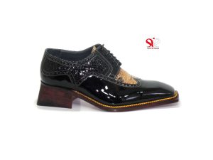 کفش افزایش قد - کفش پاشنه مخفی مردانه مجلسی - sisi shoes