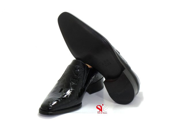 کفش مردانه مجلسی با زیره چرم - کفش دامادی - کفش دستدوز - کفش سی سی - sisi shoes