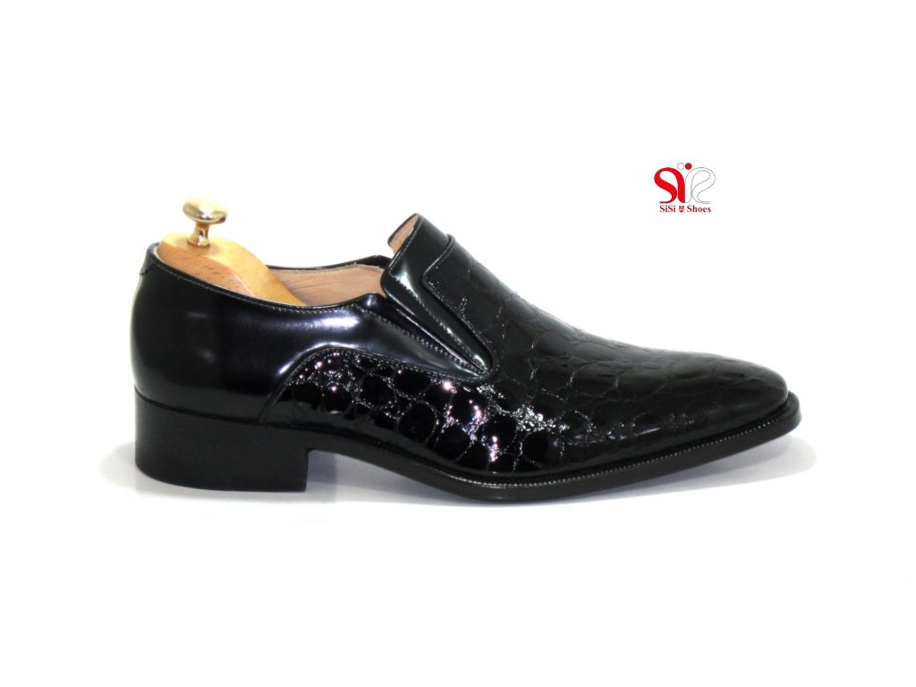 کفش مردانه مدل ونیز - کفش مجلسی - کفش دامادی سفارشی - کفش سی سی - sisi leather shoes