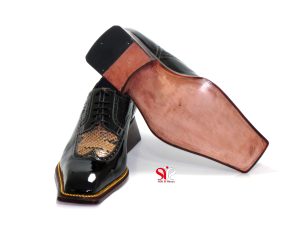 کفش مدل رایکارد مردانه برای افزایش قد با پاشنه مخفی