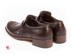 کفش مردانه مدل اسکار دستدوز و رسمی - کفش مردانه سی سی