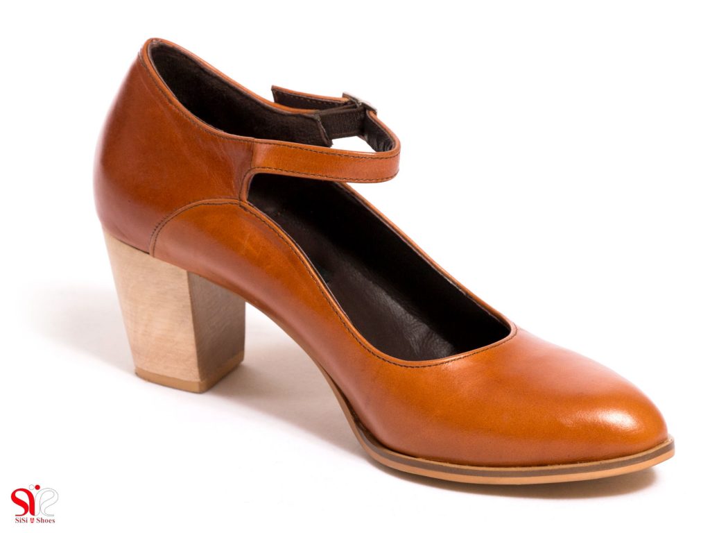 کفش زنانه مدل ساینا با پاشنه بلند 6.5 سانتیمتری چوبی