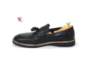 نمای سمت چپ کفش مردانه چرمی مدل هالپتون کالج - کفش تبریز