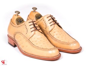 کفش مردانه مدل برلیان طلایی