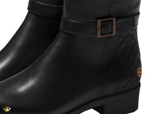 پاشنه تخت بوت ساق بلند زنانه مدل نیلسا - بوت زنانه