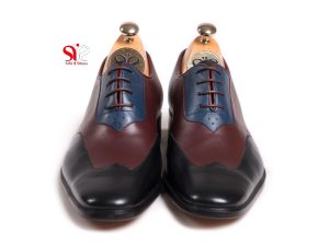 کفش مردانه مجلسی کاملا دستدوز دوخت سفارشی مدل پرومارلیک