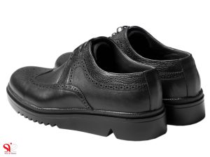 زیره نرم و سبک پلی اورتان کفش مردانه چرمی نیومن مشکی