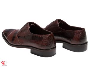 پاشنه 3 سانتی متری چوبی مدل پالادیوم قهوه ای