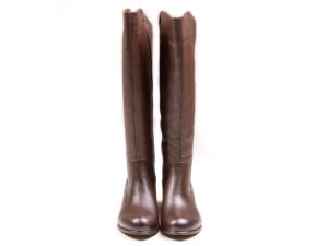 بوت زنانه مدل سلوا رنگ قهوه ای