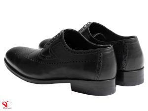 پاشنه قابل افزایش قد کفش دست دوز مدل آلفردو سی سی