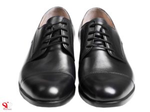 رویه چرم کفش مردانه مجلسی دست دوز
