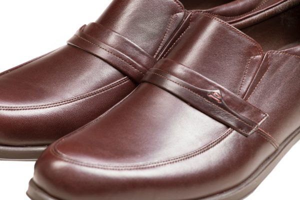 کفش مردانه اداری و رسمی رنگ قهوه ای مدل سیلور