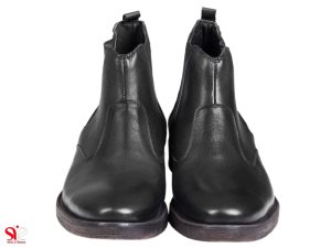 نیم بوت مردانه با چرم طبیعی ونوس