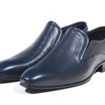عکس مدل کفش رسمی مردانه مدل رزتی سرمه ای