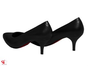پاشنه 5 سانتی متری کفش مجلسی زنانه مدل سوفیا رنگ مشکی