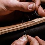 آموزش تصویری دوخت کفش چرم دست دوز تبریز