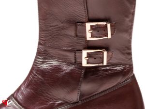 پوتین مردانه سگک دار مدل مکس سی سی رنگ قهوه ای