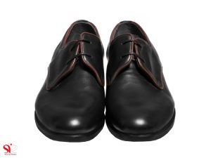 کفش مردانه با چرم نرم روی ساده مدل آلتون سی سی