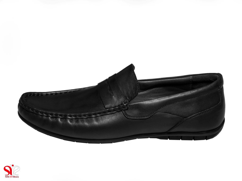 کفش کالج مردانه مدل شانلی رنگ مشکی