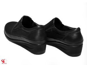 زیره نرم و راحت کفش زنانه طبی مدل چینار رنگ مشکی