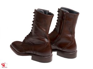 پاشنه و زیره چرم طبیعی مدل پوتیم مجلسی مردانه شکسپیر