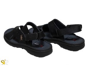 صندل تابستانه مردانه رکابی مدل لافت رنگ مشکی - کفش تبریز