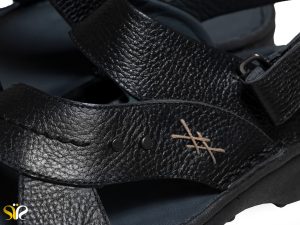 صندل مردانه تابستانی رنگ مشکی رکابی مدل لافت - کفش سی سی