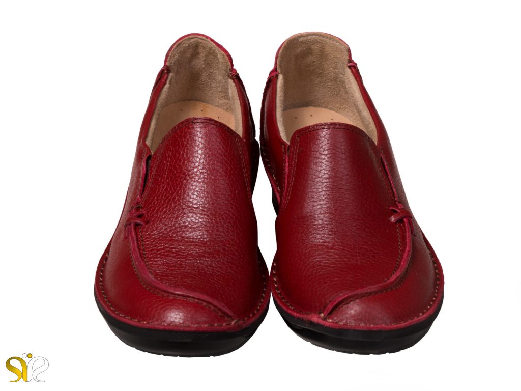کفش زنانه مدل مرسده رنگ قرمز - کفش طبی زنانه