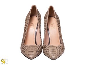 کفش لوکس زنانه مجلسی مدل جاستینی پوست ماری