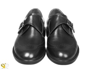 کفش مردانه چرم مدل دنی سگکدار