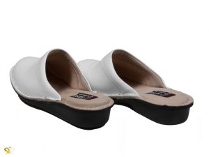 دمپایی طبی زنانه مدل پانیسا رنگ سفید - دمپایی سفید بیمارستان