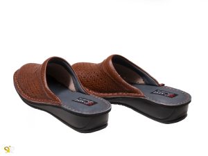 صندل طبی زنانه نرم مدل پانیسا عسلی - کفش زنانه