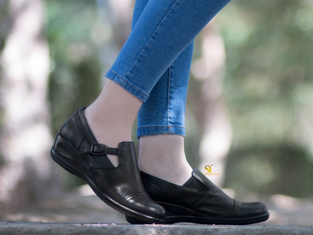 مدل کفش طبی زنانه لژدار ادین سی سی - کفش طبی