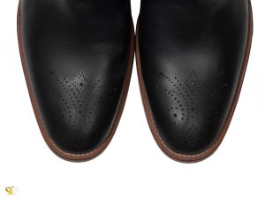 پوتین چرم مردانه مدل آیهان - کفش تبریز