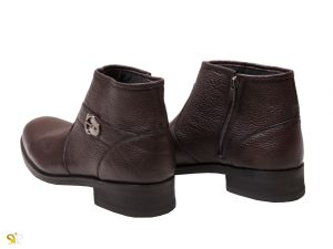 نیم بوت مردانه تمام چرم سی سی مدل فوسکو - کفش تبریز