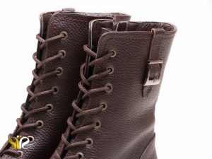 پوتین بند بلند زنانه مدل نیلا - پوتین چرم زنانه