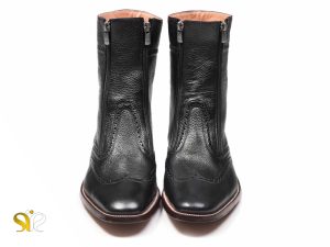 پوتین مجلسی مردانه مدل‌الپ سی سی رنگ مشکی - کفش تبریز