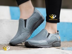 کفش اسپرت دخترانه مدل آذین رنگ نیلی آسمانی