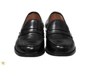 کفش سی سی مدل لوفر رنگ مشکی - کفش مردانه چرم